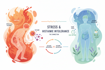 Histaminintoleranz und Stress: Wie Cortisol den Histaminspiegel anheizt – und was du dagegen tun kannst