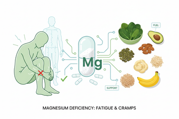 Magnesiummangel: Symptome, Ursachen, Werte und was du jetzt tun kannst