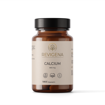 Calcium 800 mg Tabletten von Revigena – Dose mit 180 Tabletten